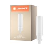 Ledvance Dulux-D LED 6W - 830 Varm Hvid | 4-Pinde - Erstatter 13W