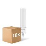 Fordelspakke 10x Noxion Lucent PL-C LED 5.2W - 830 Varm Hvid | 2-Pinde - Erstatter 18W