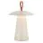 Nordlux Bordlampe Ara Batteri Aluminium Sanded 2W 240lm - 830 Varm Hvid | Dæmpbar Touch