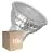 Fordelspakke 10x Ledvance LED Spot GU10 PAR16 6.1W 575lm 36D - 840 Kold Hvid | Erstatter 80W