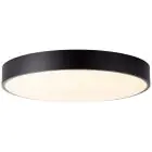 Brilliant Slimline Loftlampe Metal Plast  Hvid Sort 58W 6800lm - 830-865 CCT | 490mm - Fjernbetjening Dæmpbar