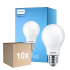 Fordelspakke 10x Philips Corepro LED Pære E27 Pære matt 7W 806lm - 840 kold hvid - erstatter 60W